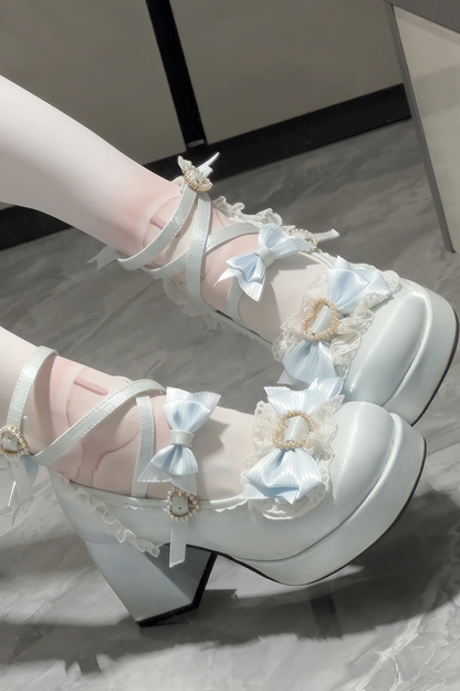 Ribbon Lolita Heels