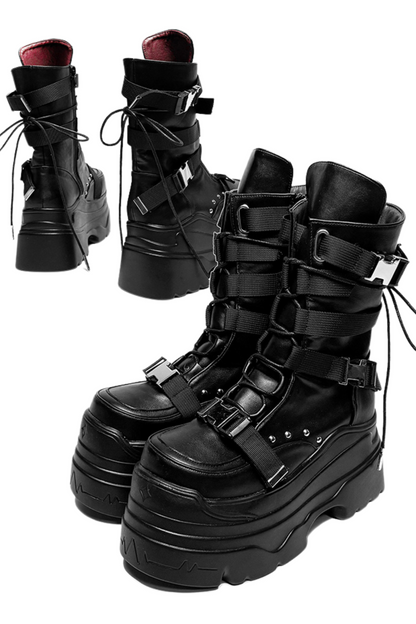 Cyber Academy Subculture Platform Boots