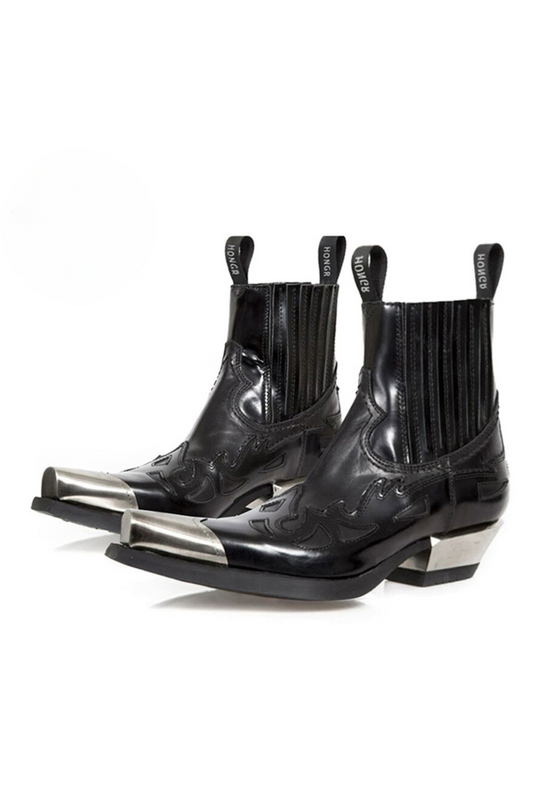 Metal Mode Ankle Boots