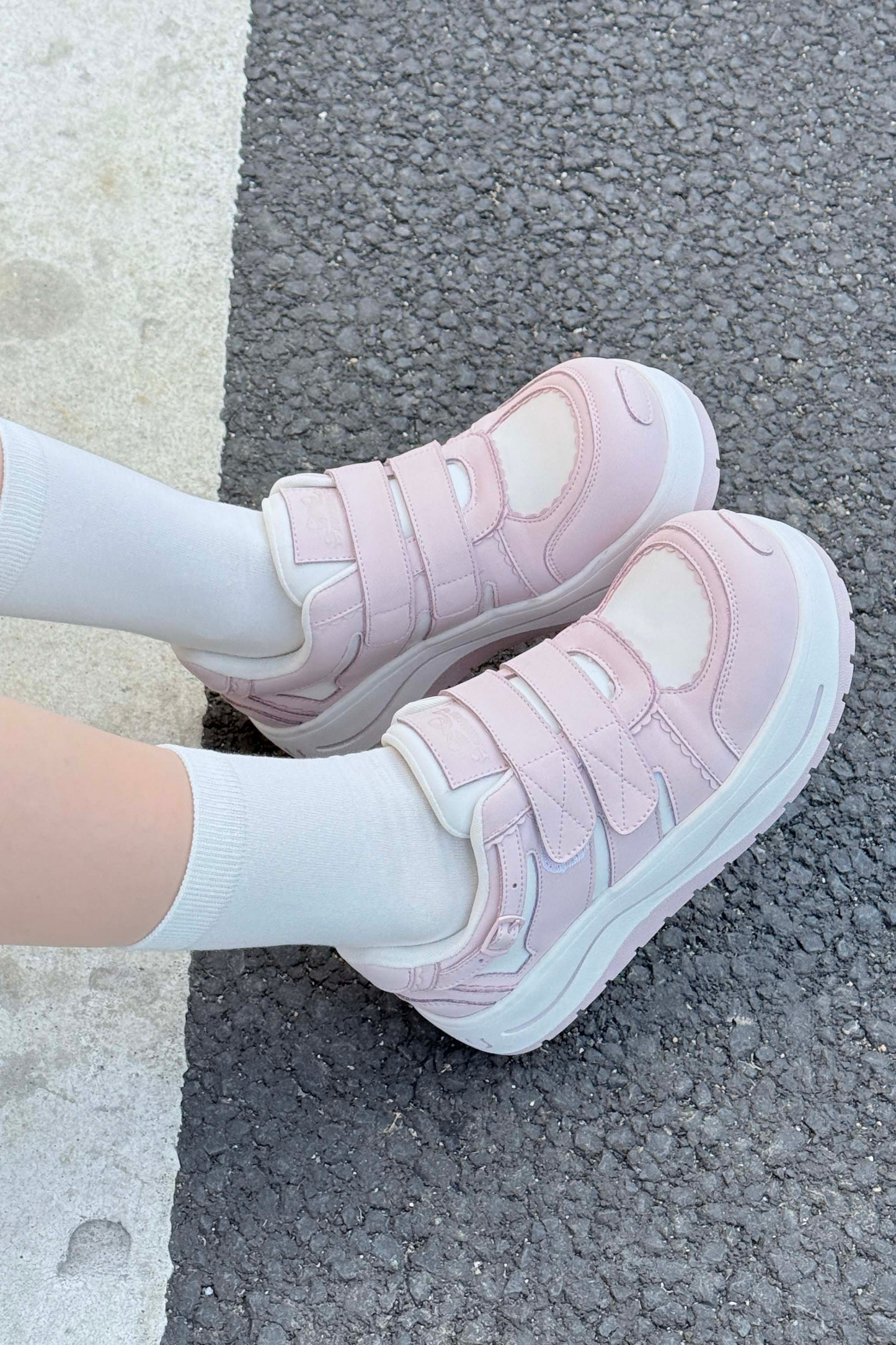 Sweet Girly Platform Sneakers