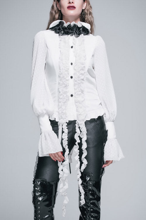 Classic Vintage Blouse with a Flattering Fit