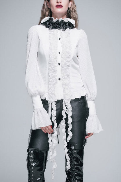 Classic Vintage Blouse with a Flattering Fit