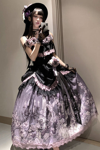 [pre-order] Romantic Rose Lolita Summer Dress Set