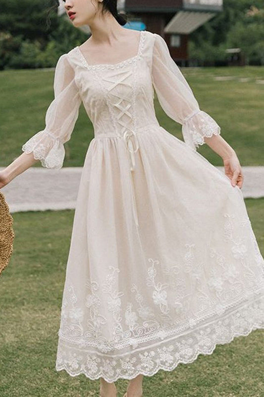 Elegantly Styled Dress for Everyday Wear