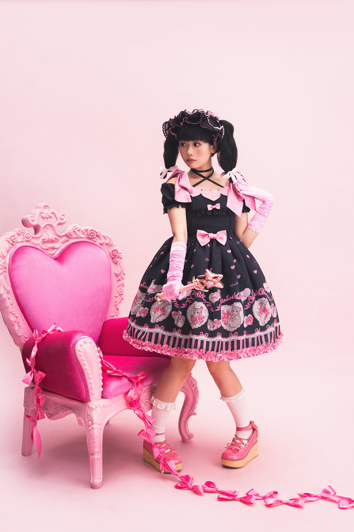 Sweet Girly Cat Jsk + Dress