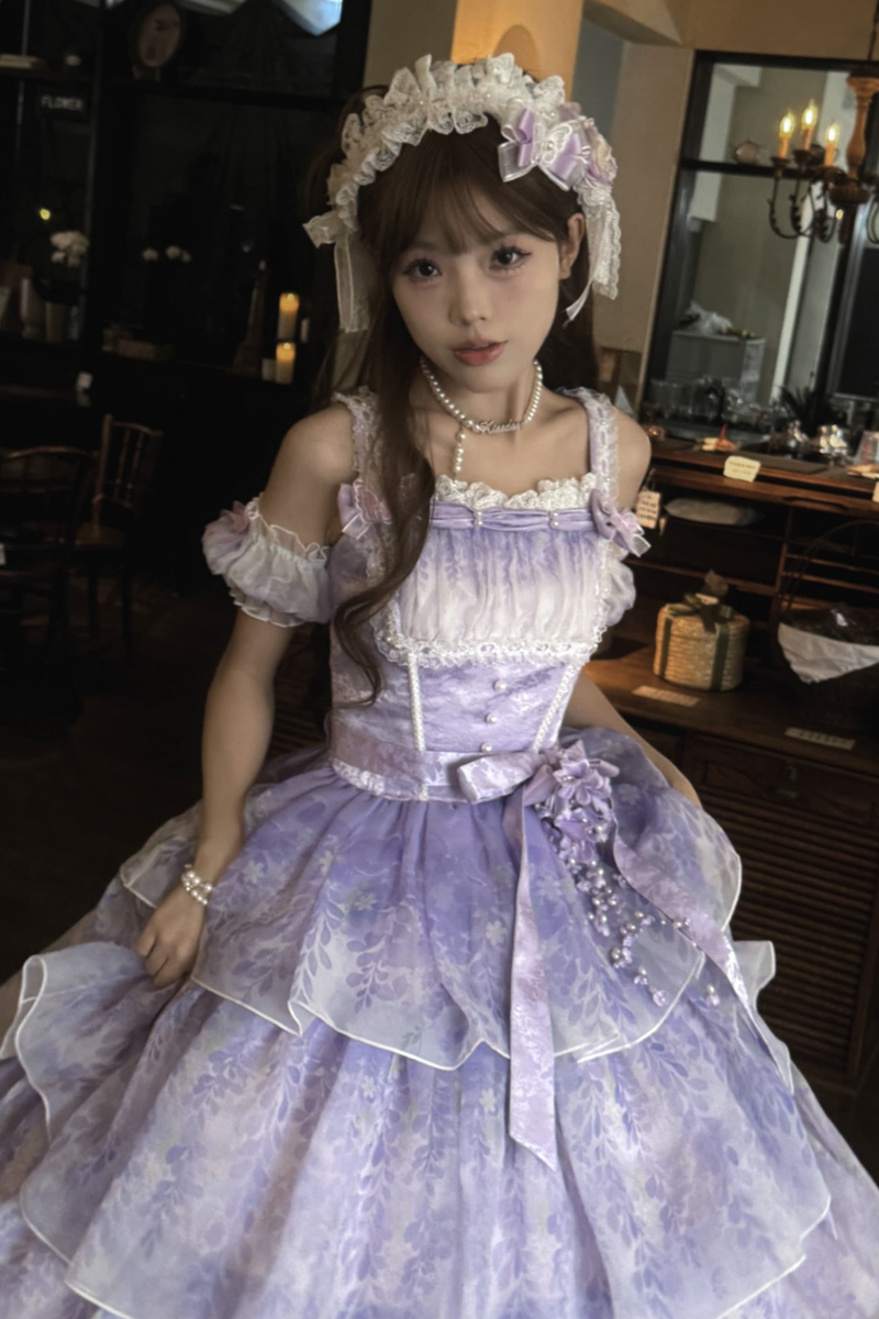 [pre-order] Ballet Style Dress + Hat + Headband + Ribbon Tail