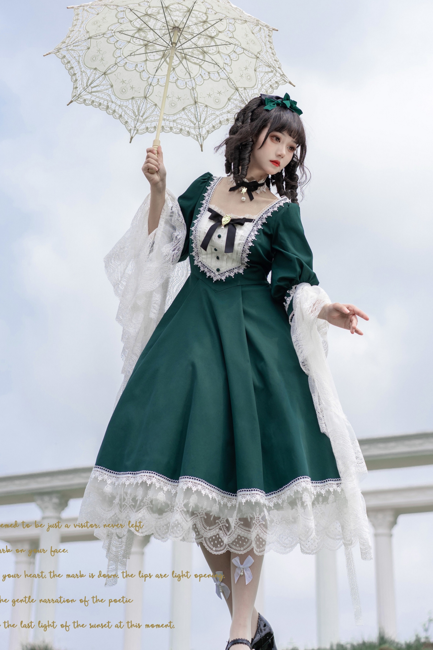 Retro Lace Classic Lolita Dress