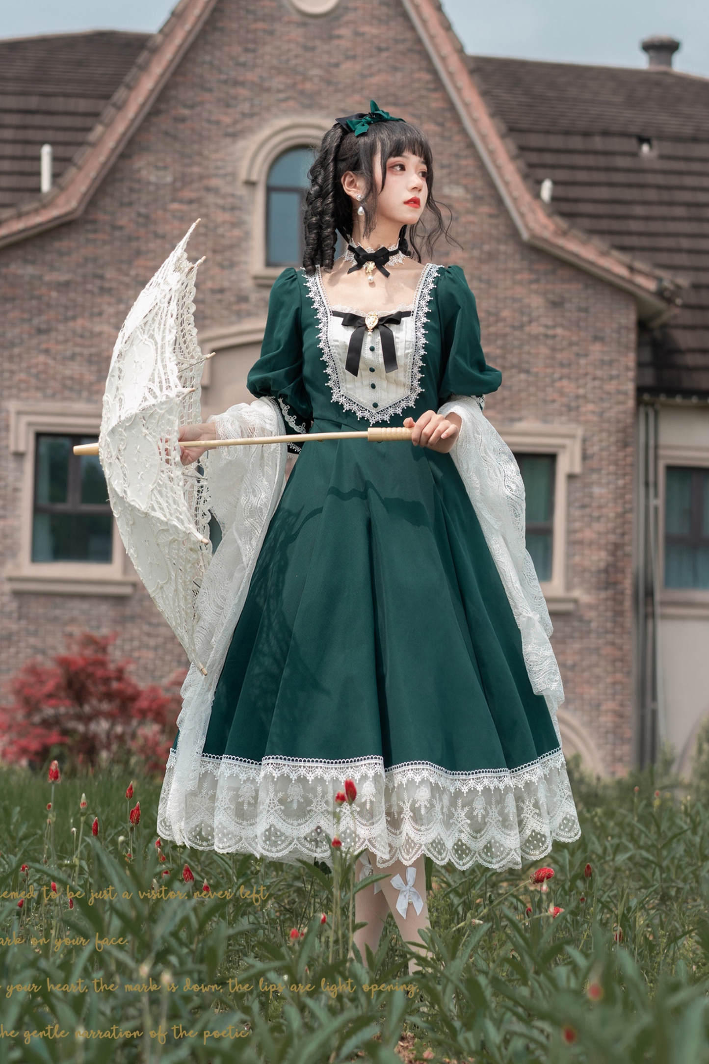Retro Lace Classic Lolita Dress