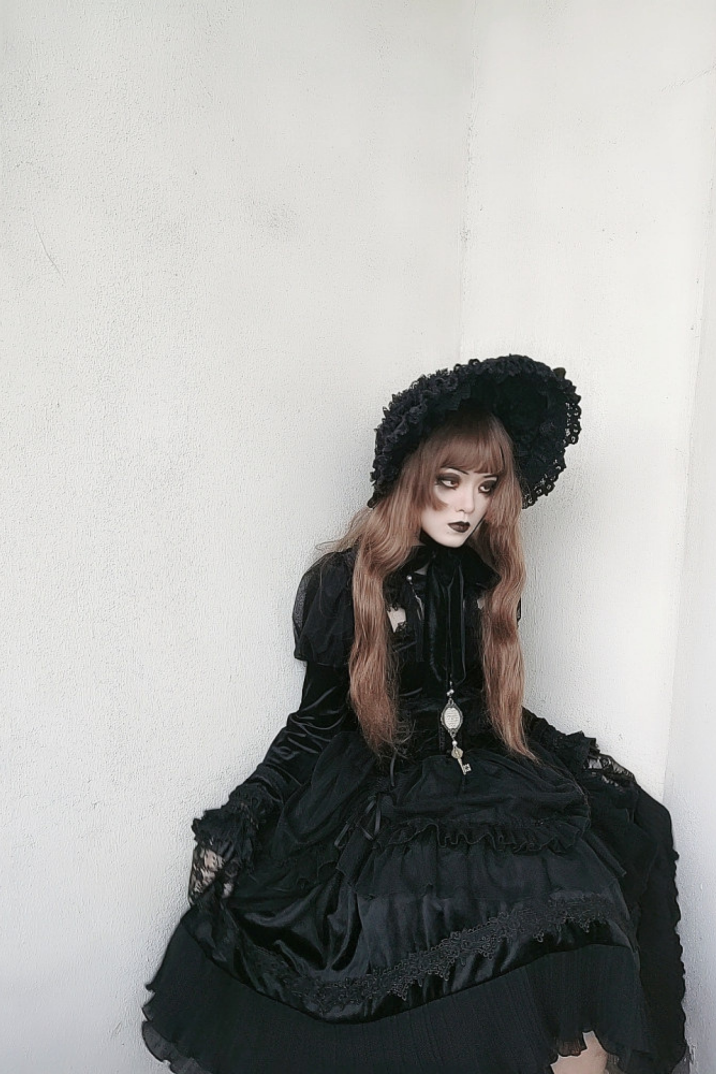 Gothic Doll Lolita Dress + Short Jacket