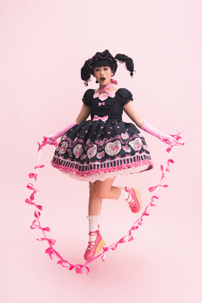 Sweet Girly Cat Jsk + Dress