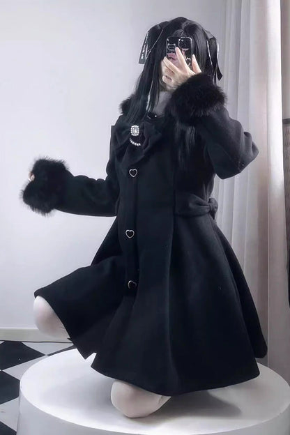 Classic Vintage Coat with a Flattering Fit