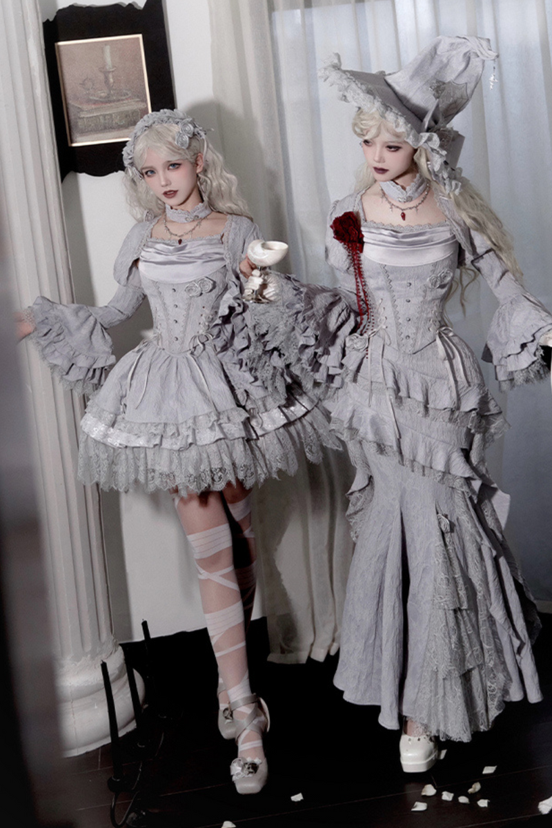 [pre-order] Silver Tone Witch Lolita Set + Silver Tone Y2k Set