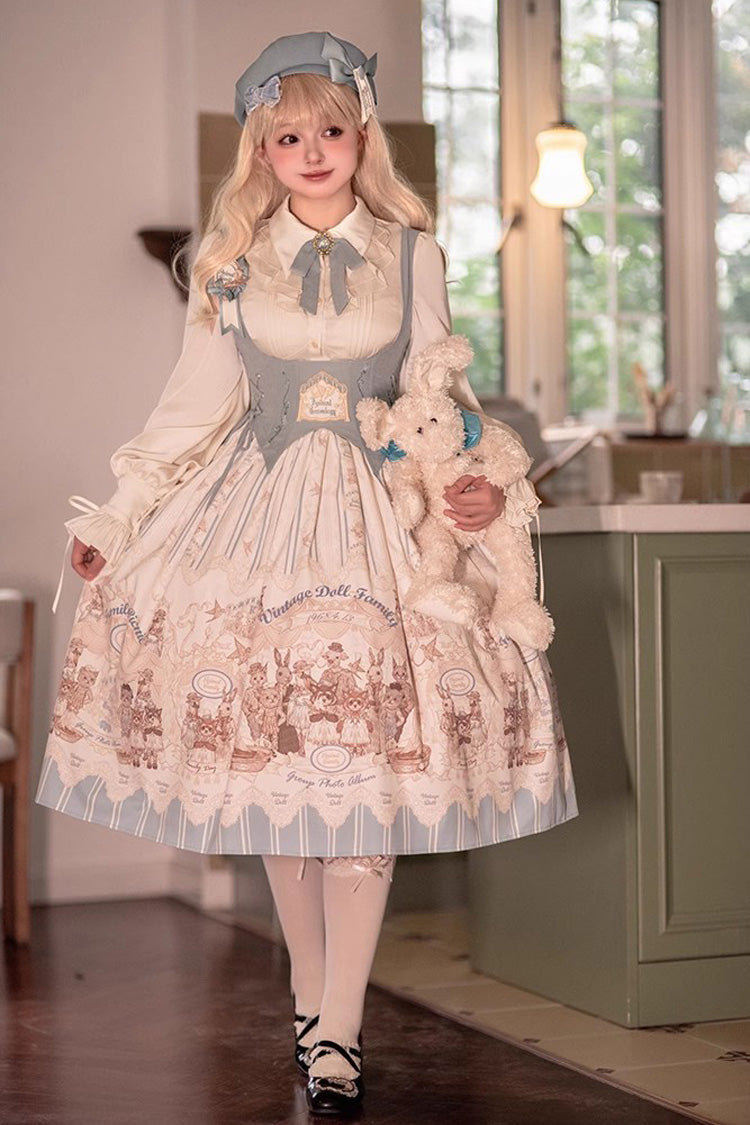 Classic Vintage Dress with a Flattering Fit