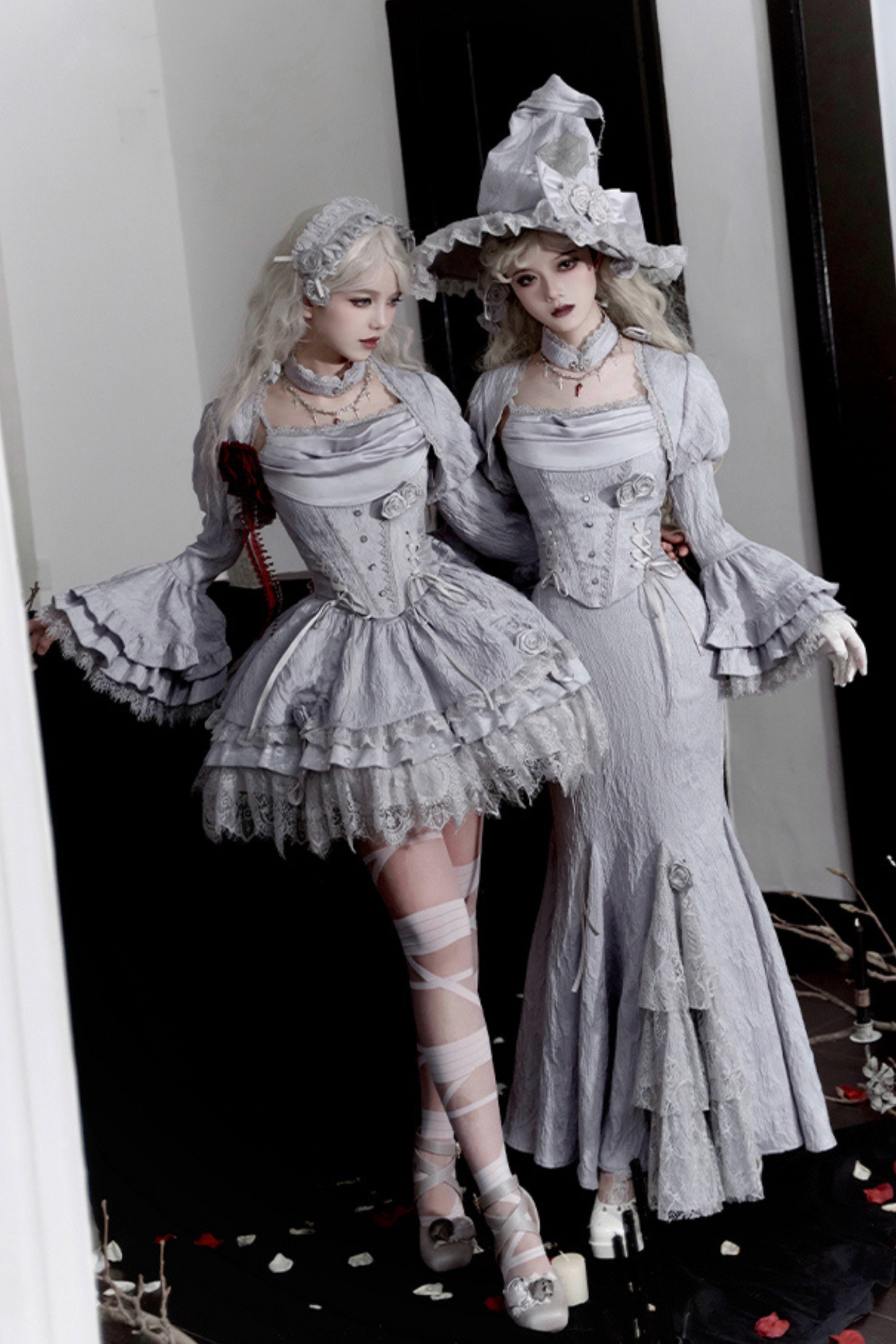 [pre-order] Silver Tone Witch Lolita Set + Silver Tone Y2k Set