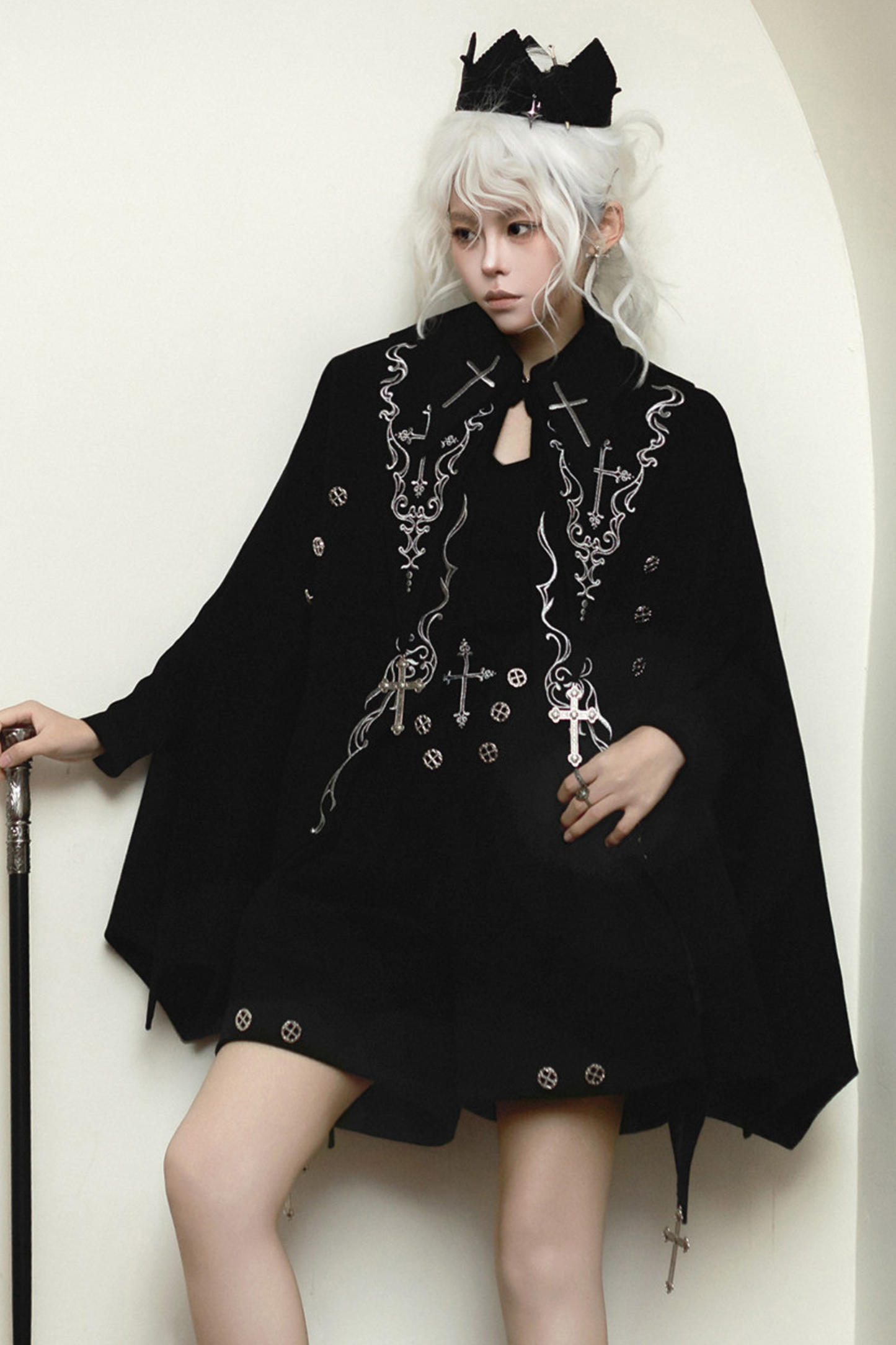 Eternal Night Gothic Cape + Tops + Pants
