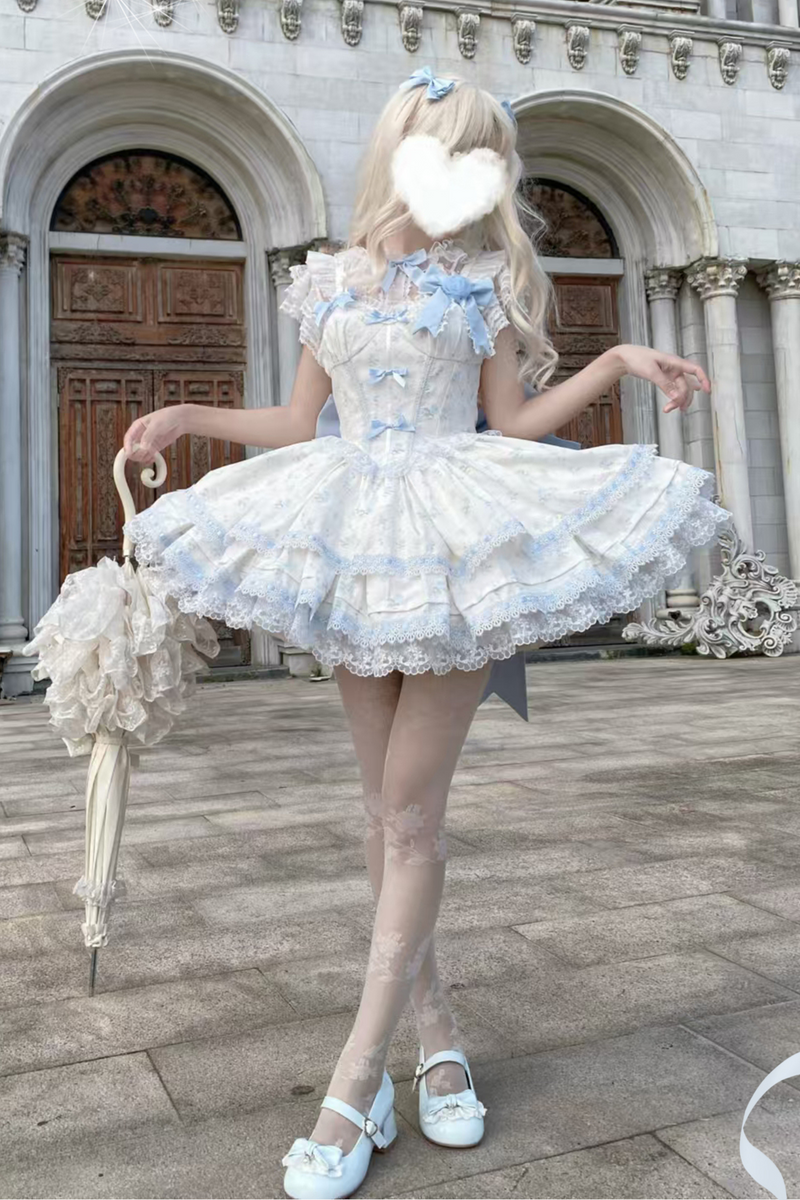 Rose Sweet Pure Princess Dress + Sheer Innerwear