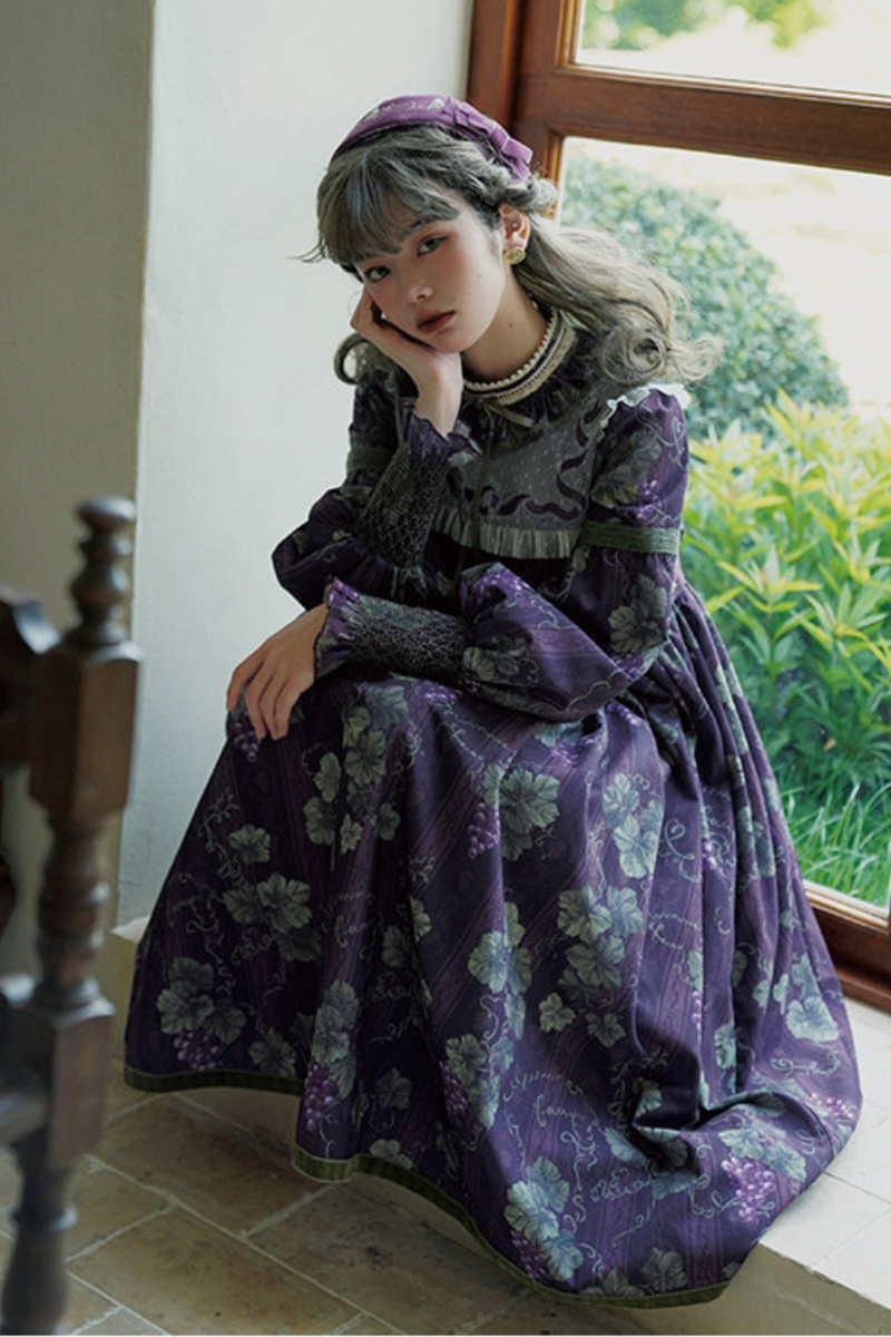 Retro Flower Lolita Dress
