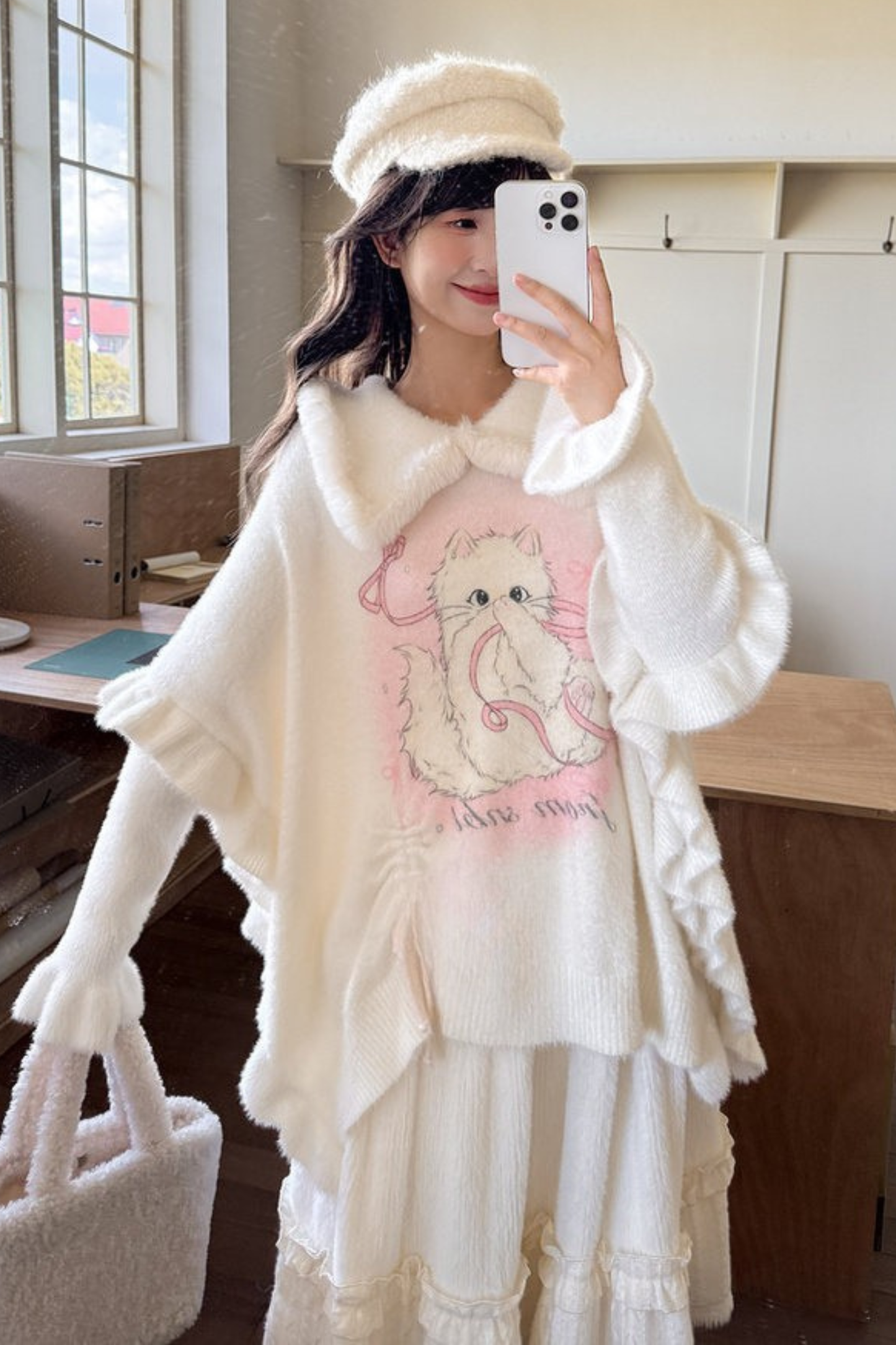 Sweet Cat Knit Sweater