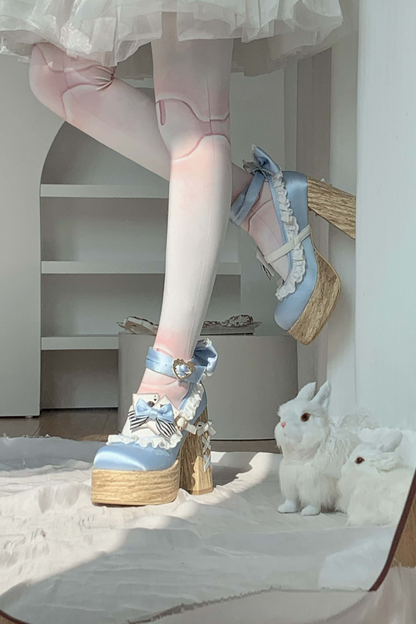 Alice's Adventure Retro Doll Lolita Heels