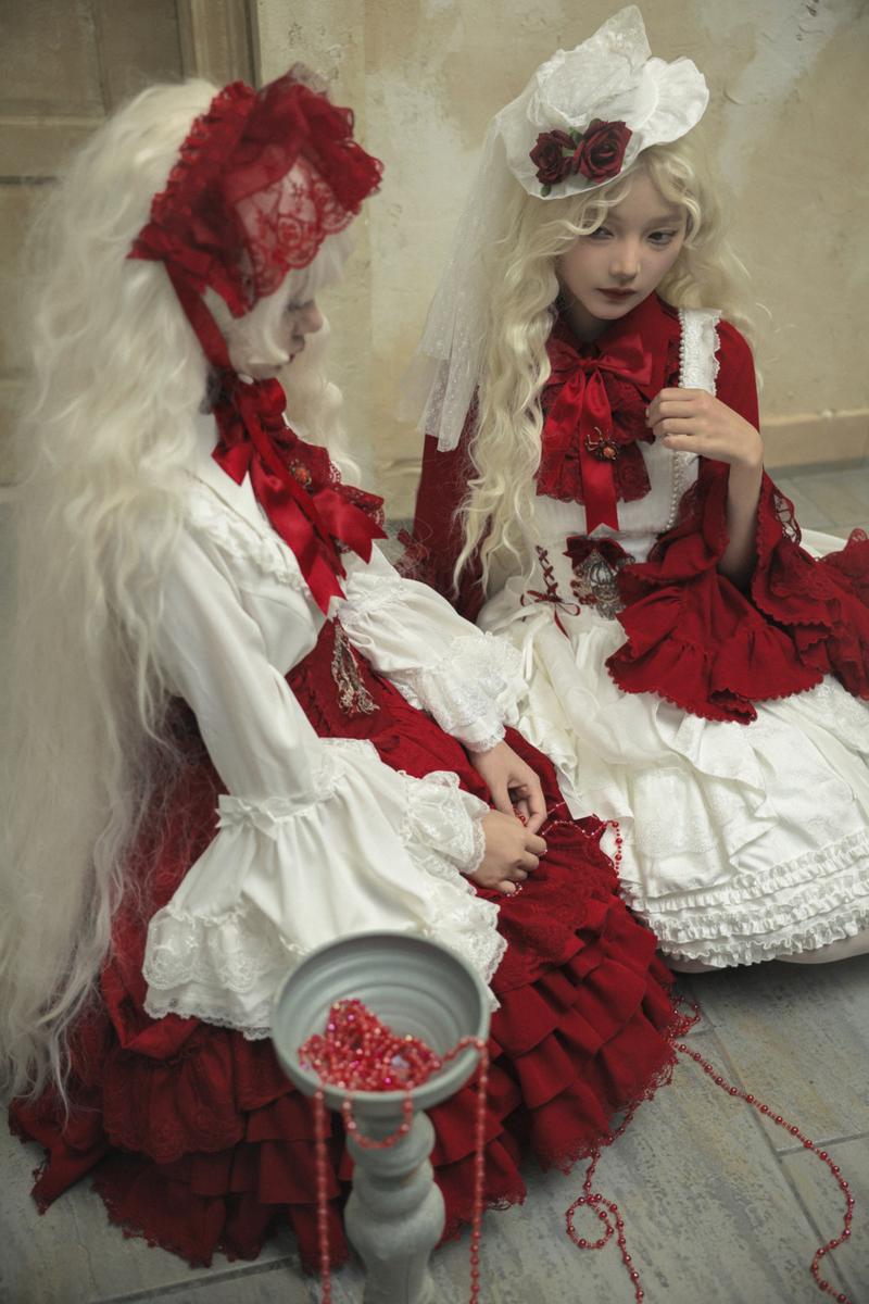 Moon River Gothic Skirt + Cape + Top + Bow