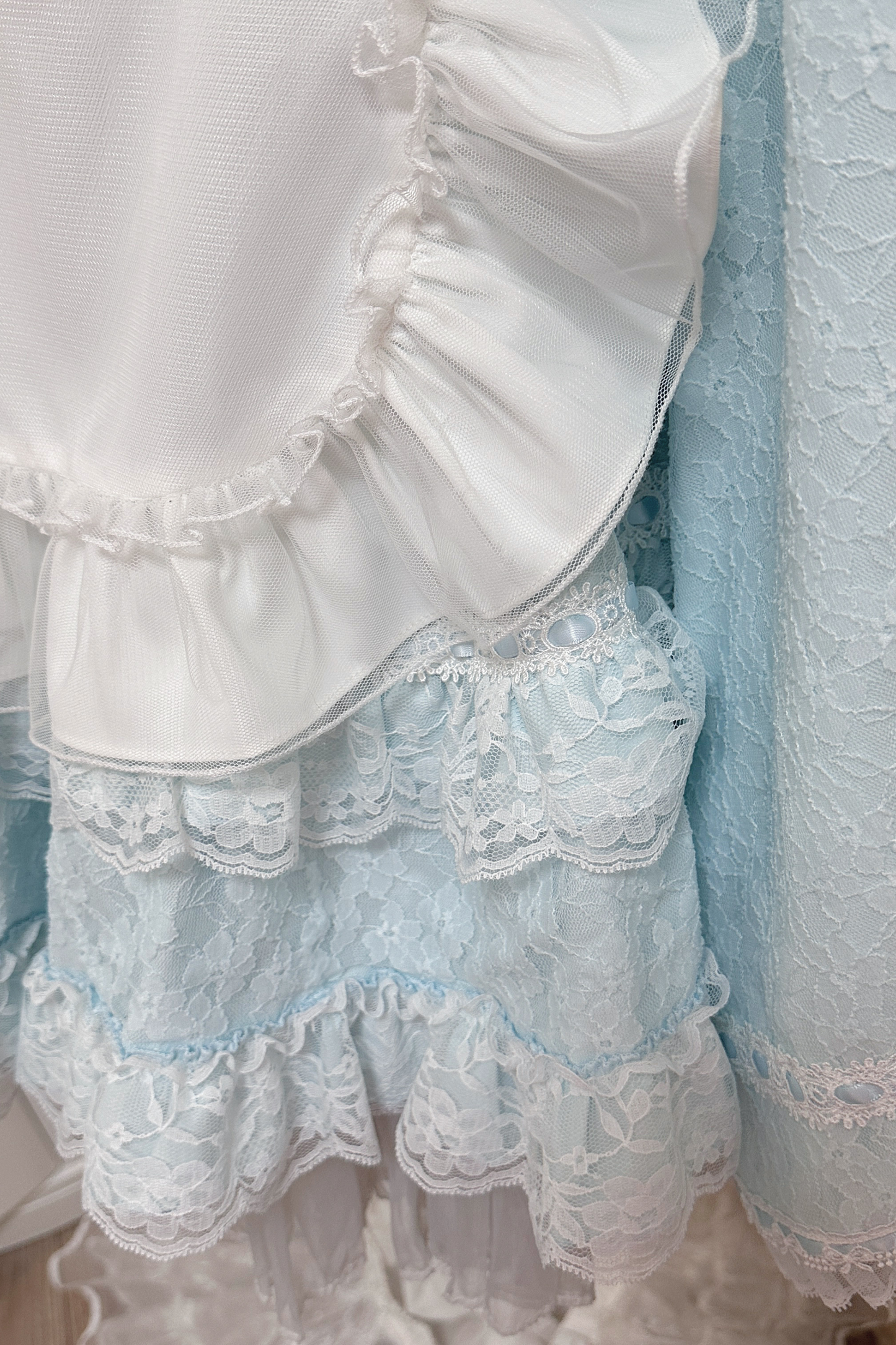 Full Lace Cotton Apron Subculture Skirt