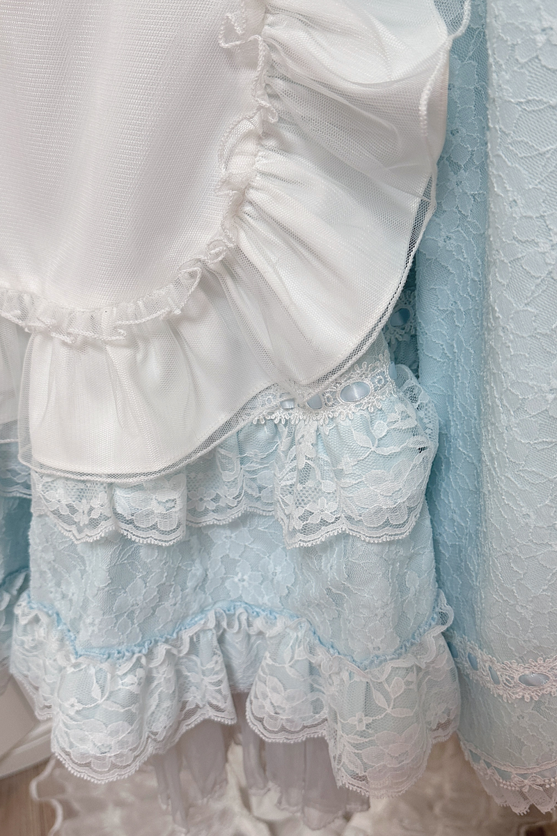 Full Lace Cotton Apron Subculture Skirt