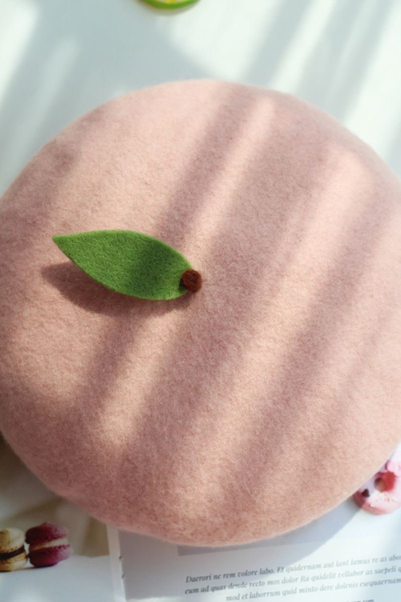 Peach Beret