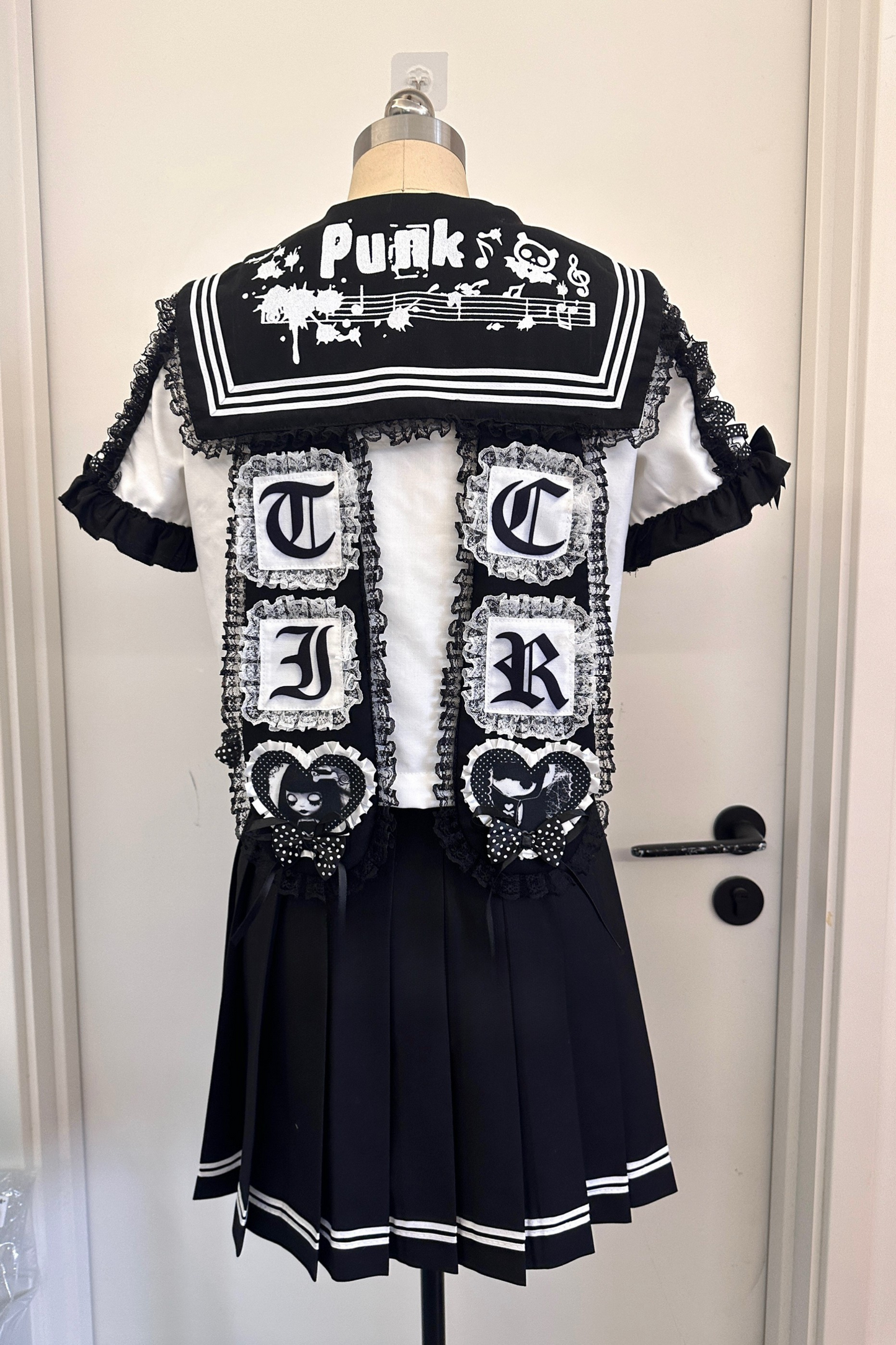 Campus Sailor Punk Top + Skirt