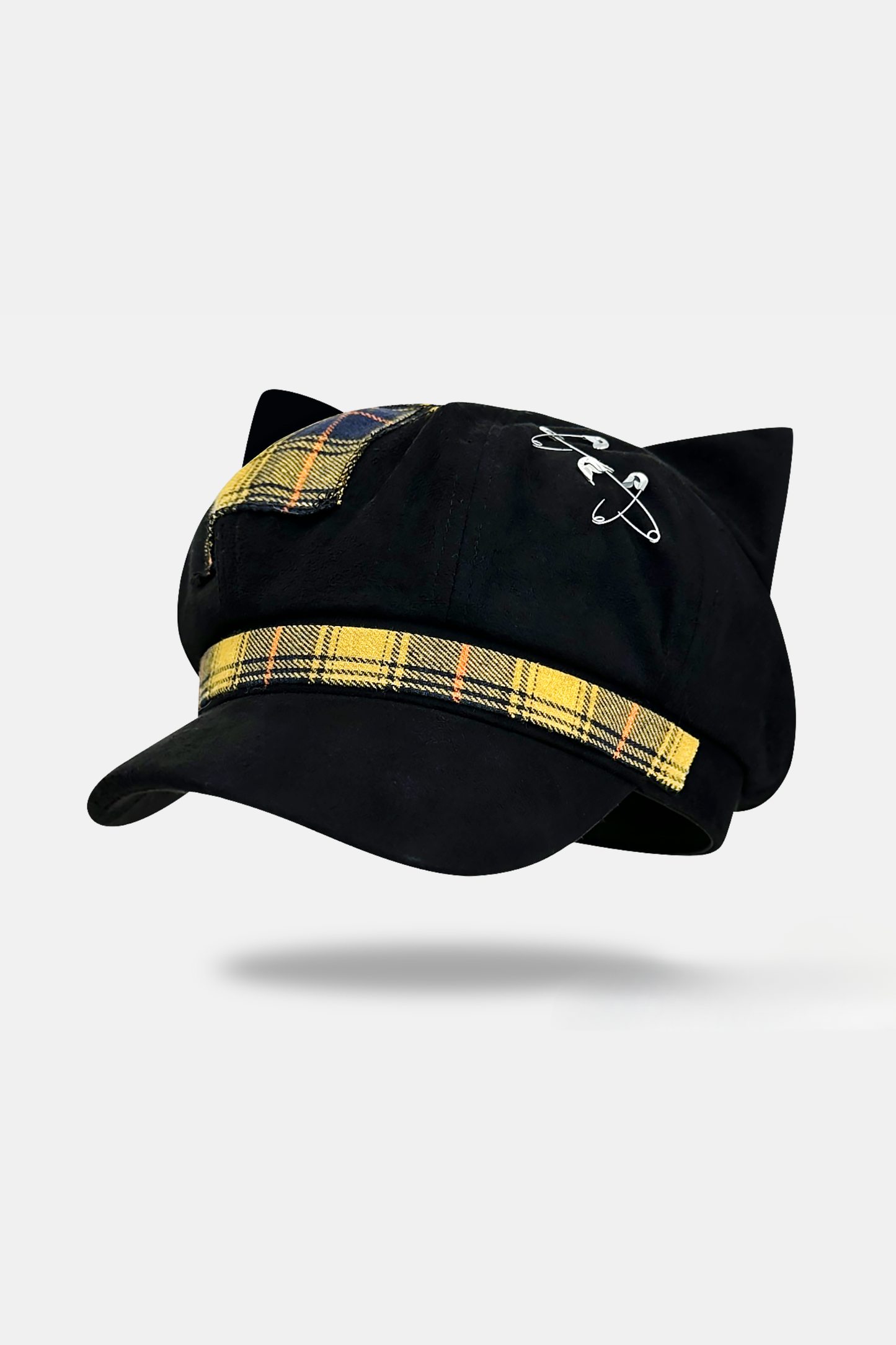 Cat Ear Subculture Plaid Hat