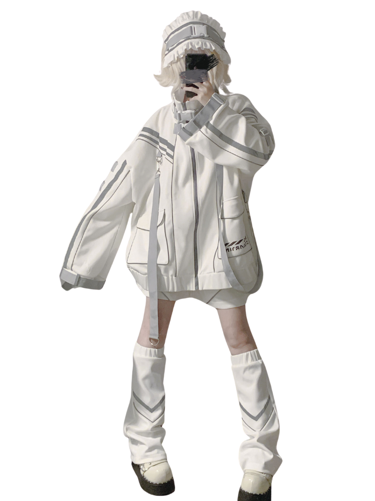 [angel Style] Charge Electronics Original Cyberpunk Sportswear Jacket