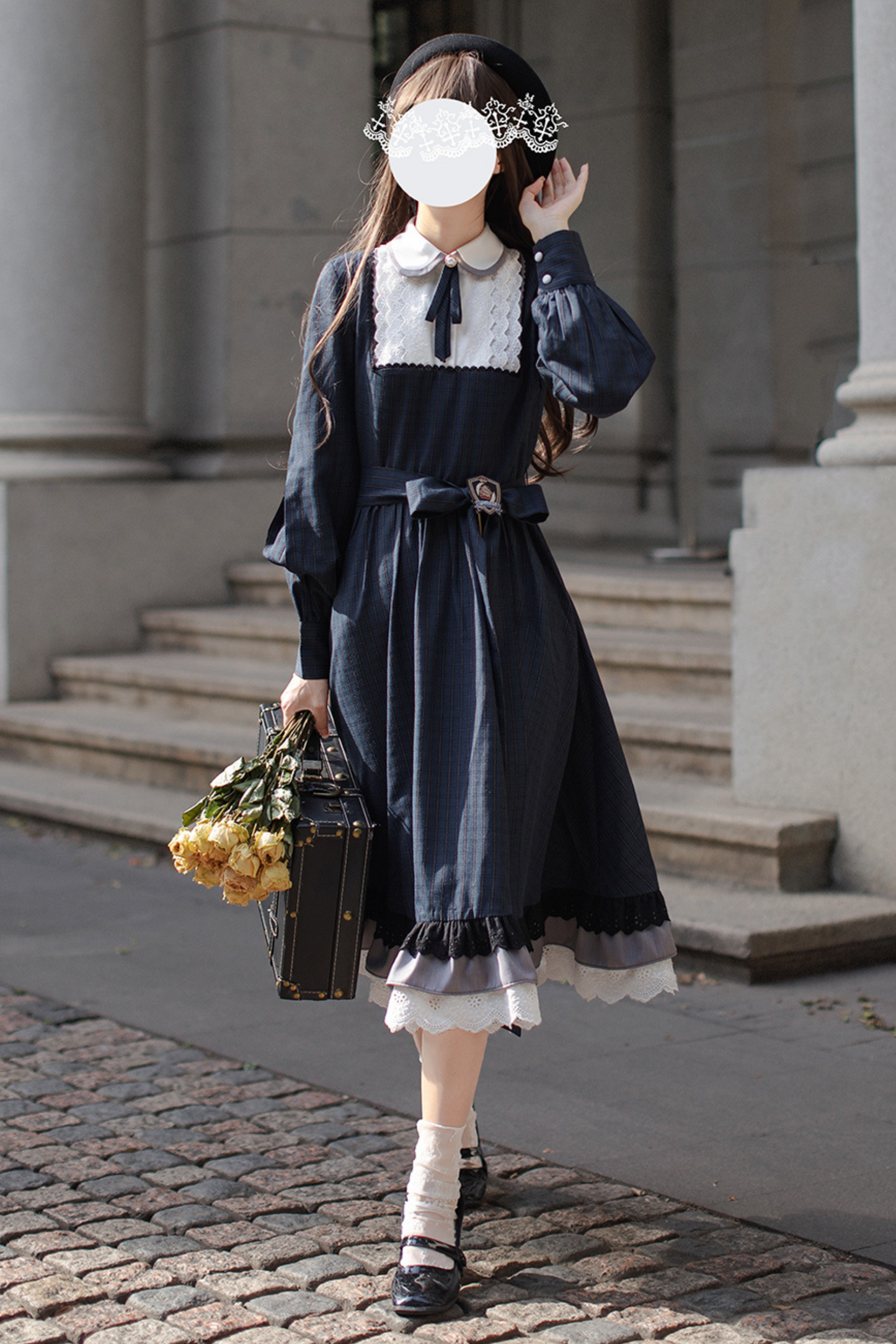 [pre-order] Retro Plaid Girly Dress