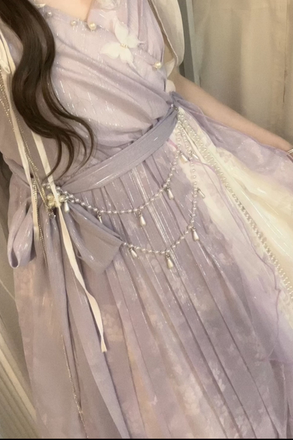 [pre-order] Sweet Girly Dress + Shawl + Necklace