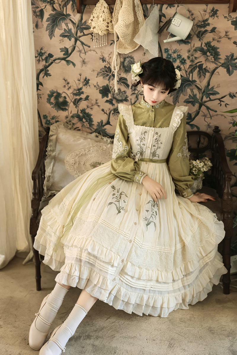 [pre-order] Retro China Lolita Dress + Top
