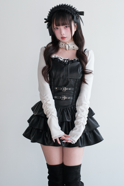 Jirai Ruffle Slip Dress