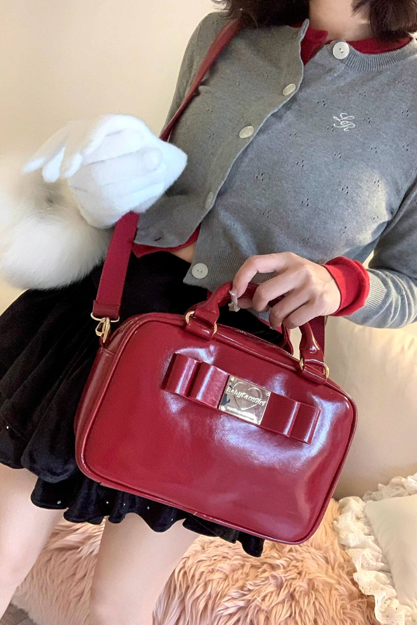 Girl Ribbon Mini Handbag
