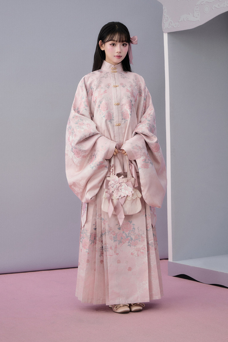 Rose Island Chinese-style Jacket + Skirt + Accessories