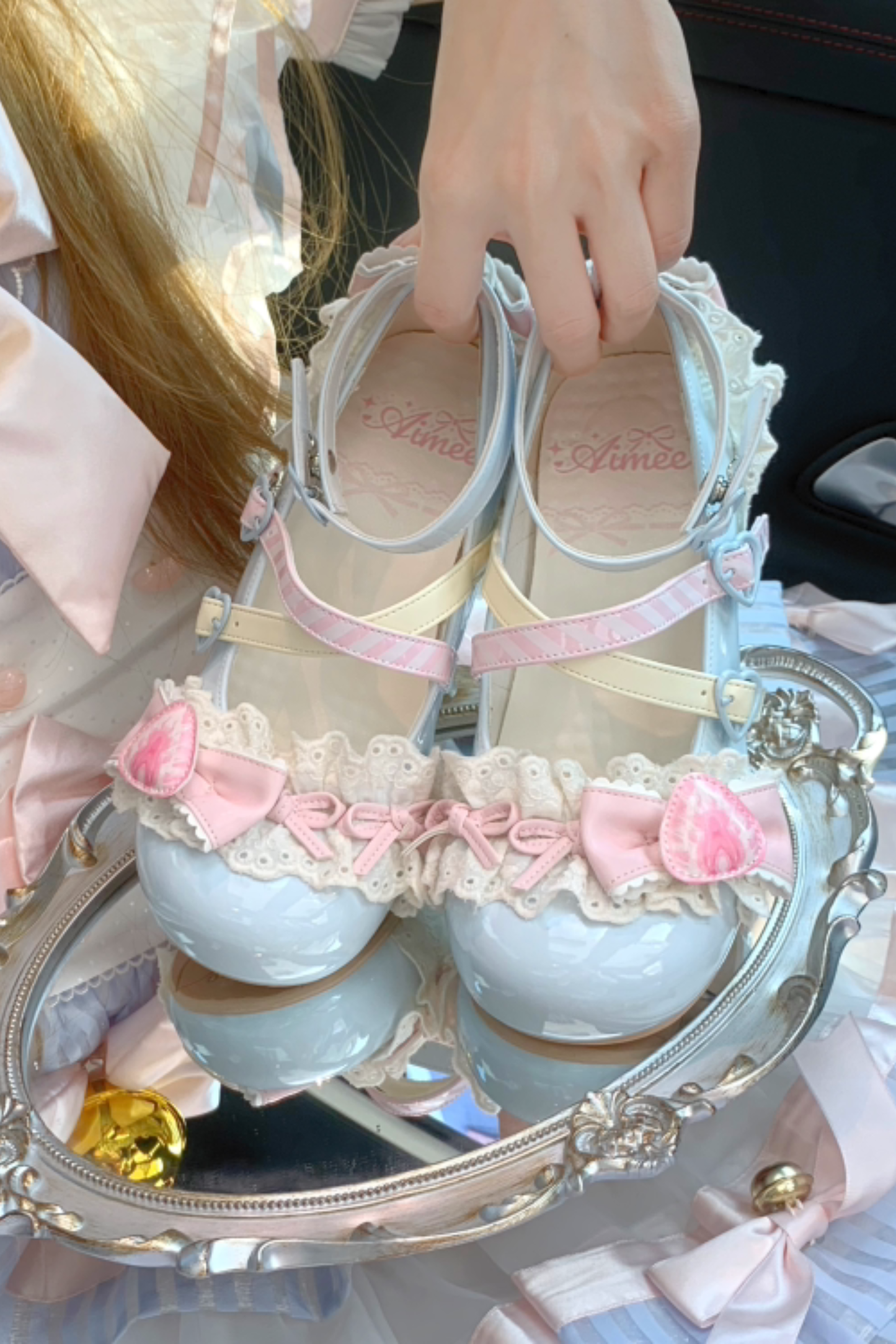 Strawberry Lolita Mary Jane Shoes