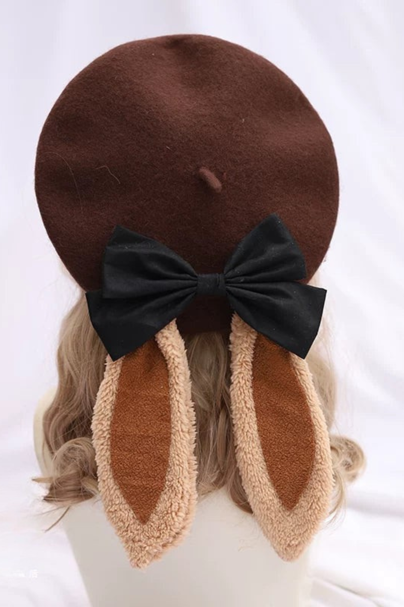 Sweet Maid Rabbit Beret