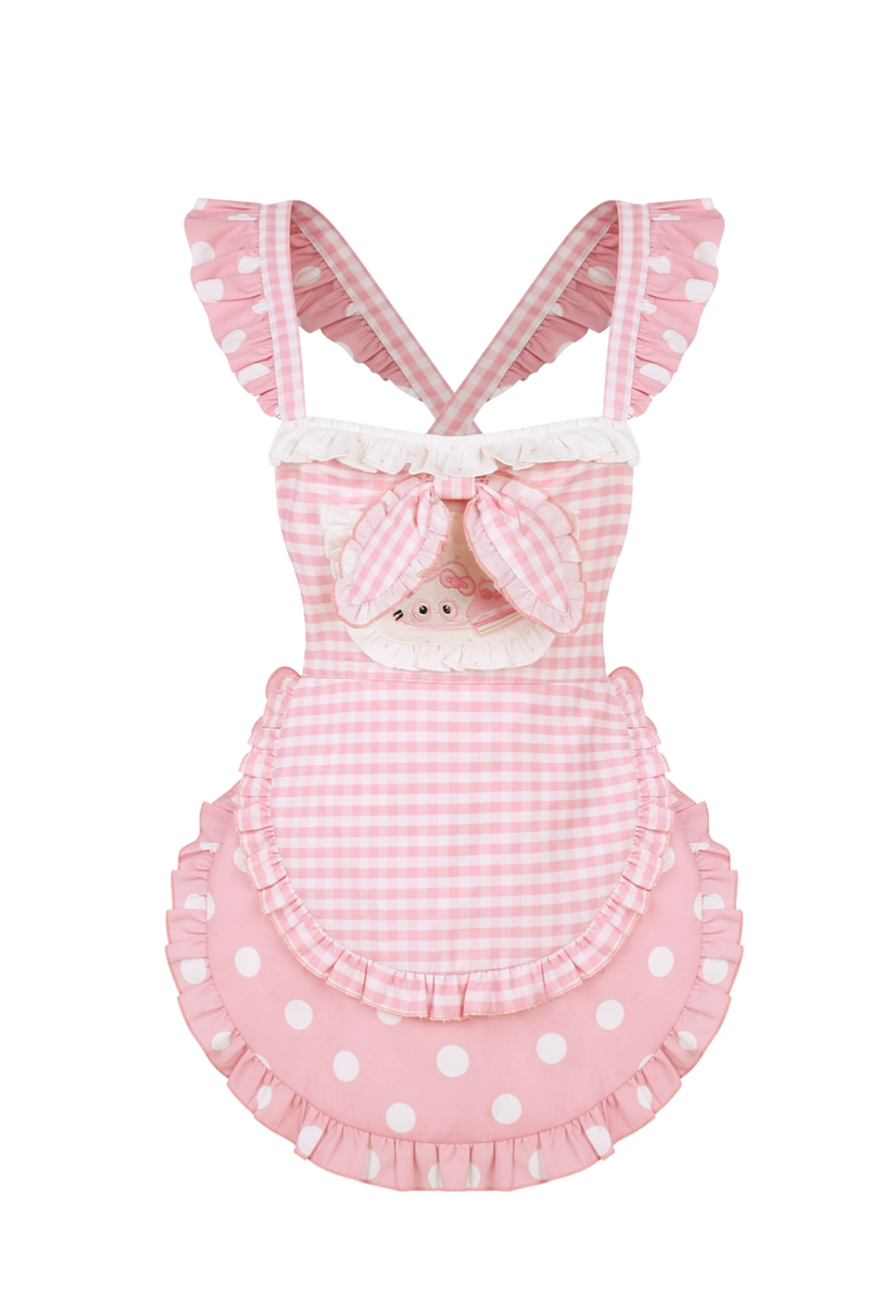 Sweet Dream Shift Top + Ribbon Maid Apron + Skirt