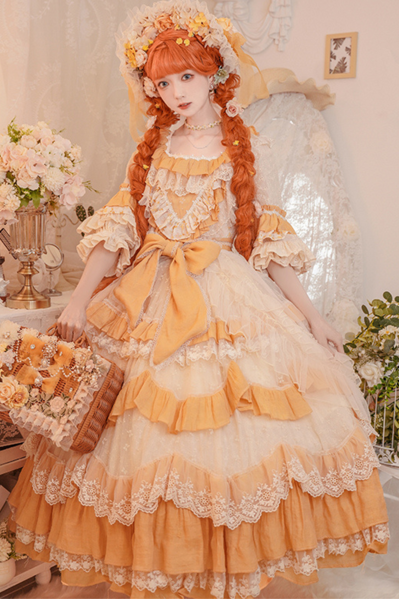 Retro Wedding Girly Lolita Dress