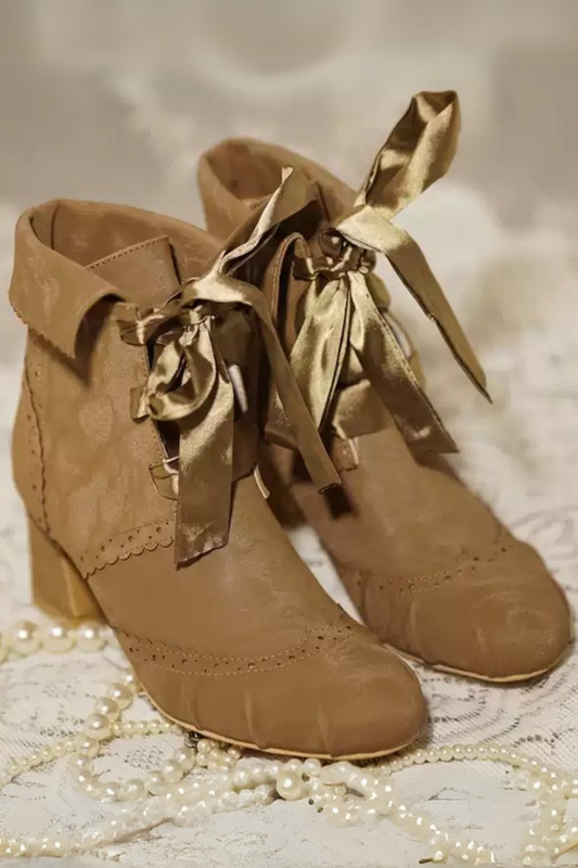 [pre-order] Mid-heel Lolita Boots
