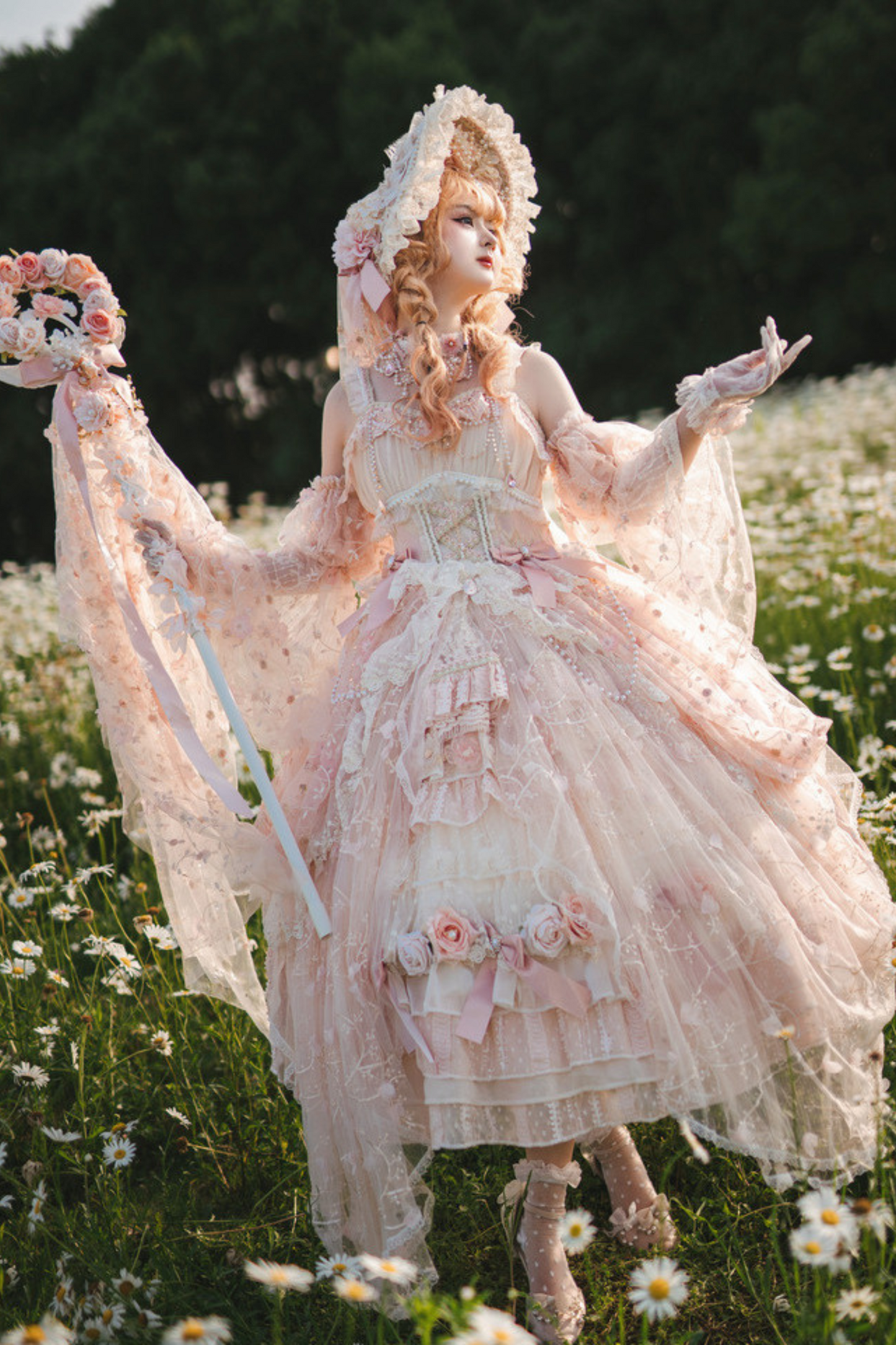 Sweet Wedding Original Girl Chiffon Dress