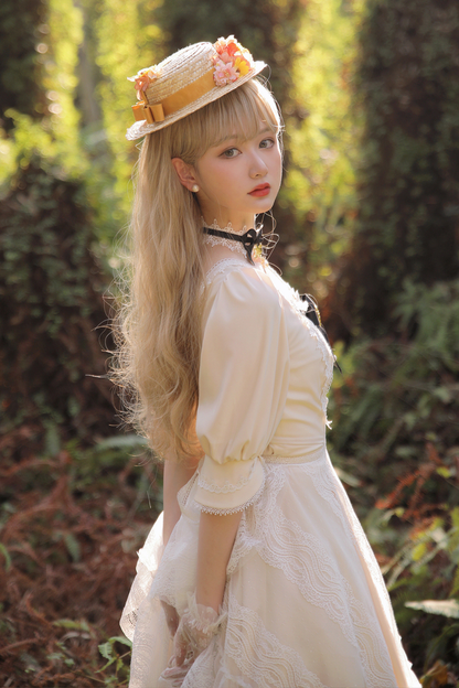 Retro Lace Classic Lolita Dress