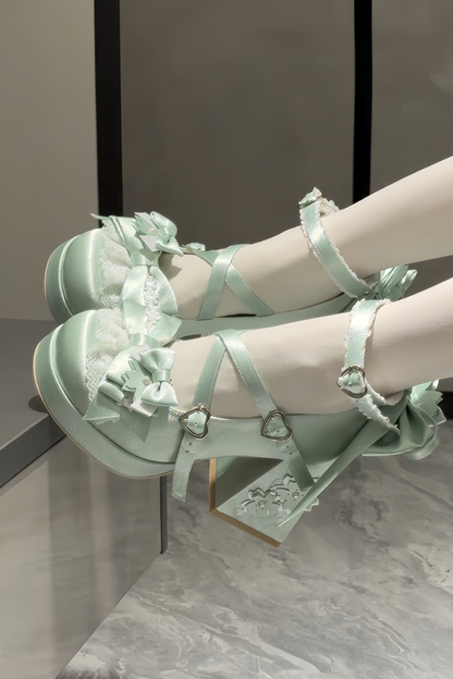 Dreamland Ribbon Lolita Shoes