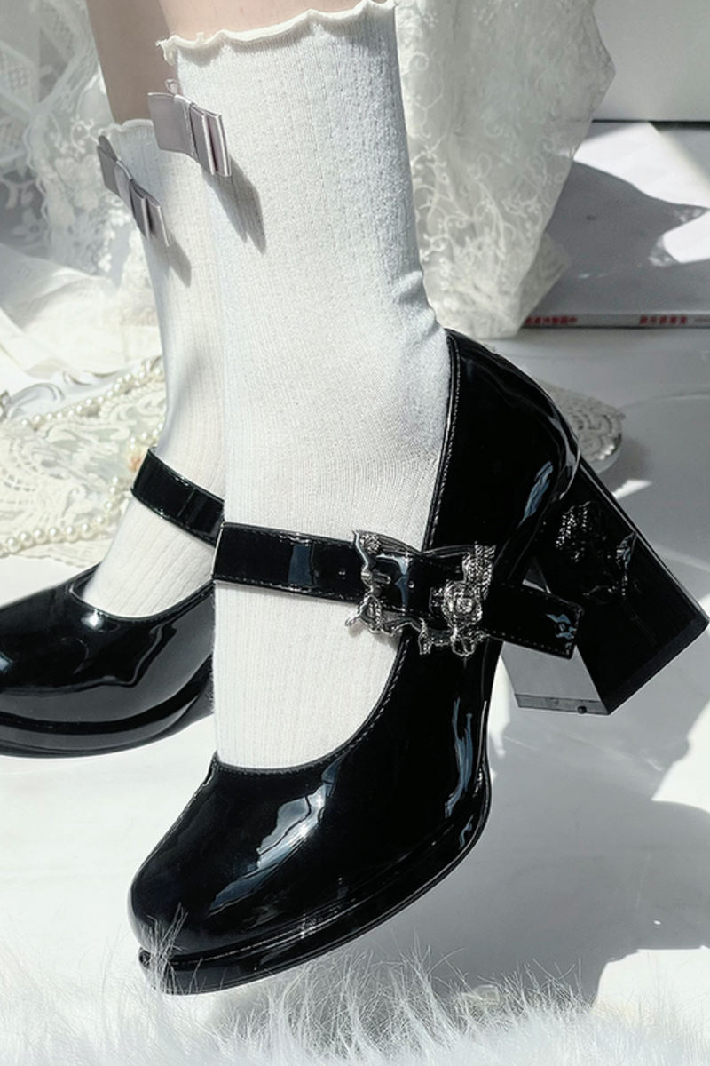 Floating Dreamland Platform Block Heel