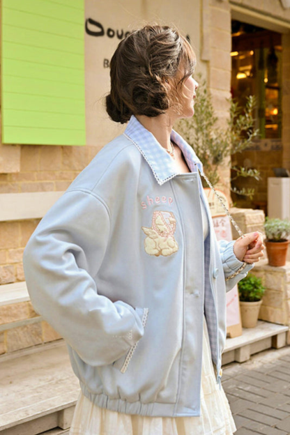 Check Patchwork Jacket