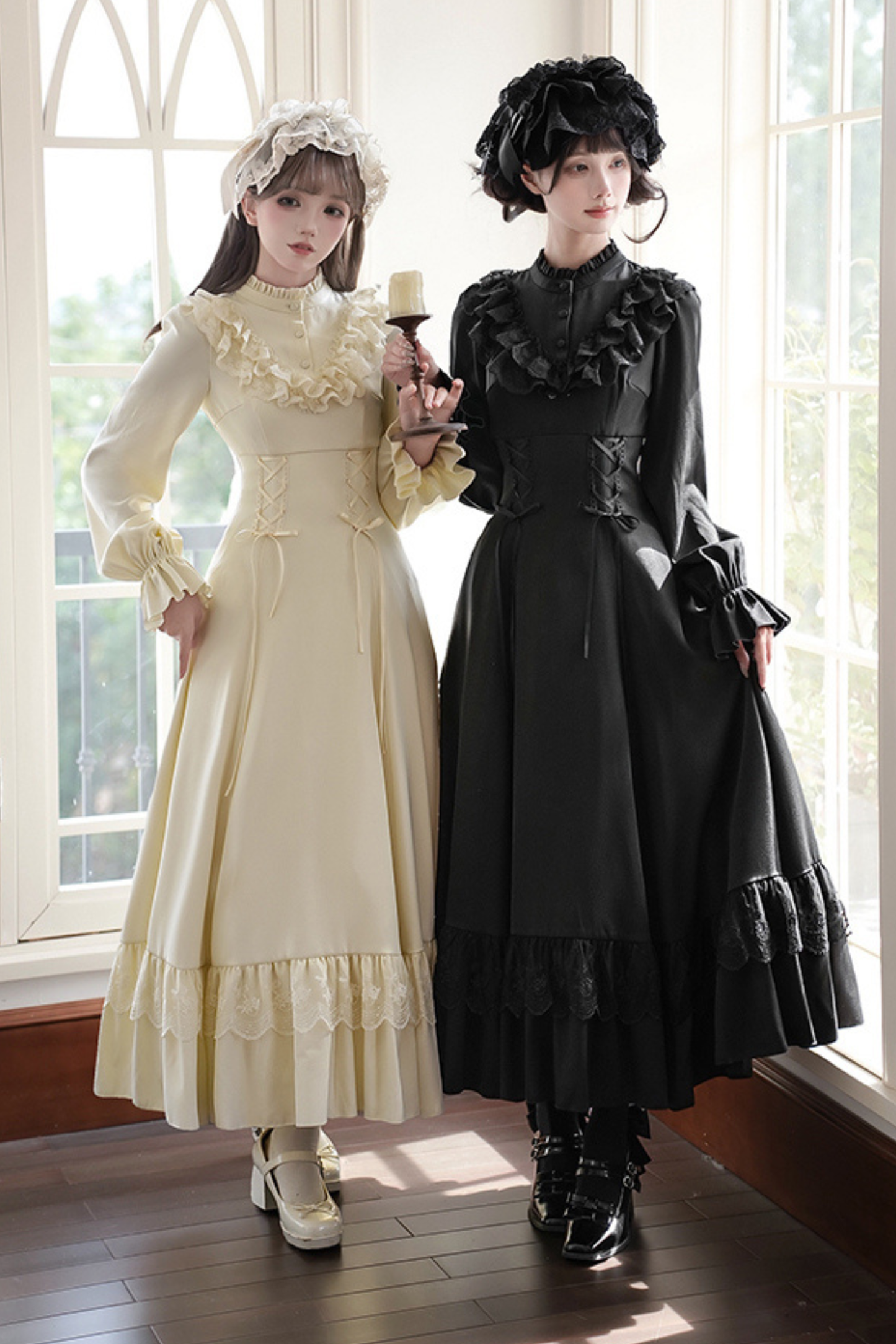 Dress + Shawl + Ribbon + Headdress