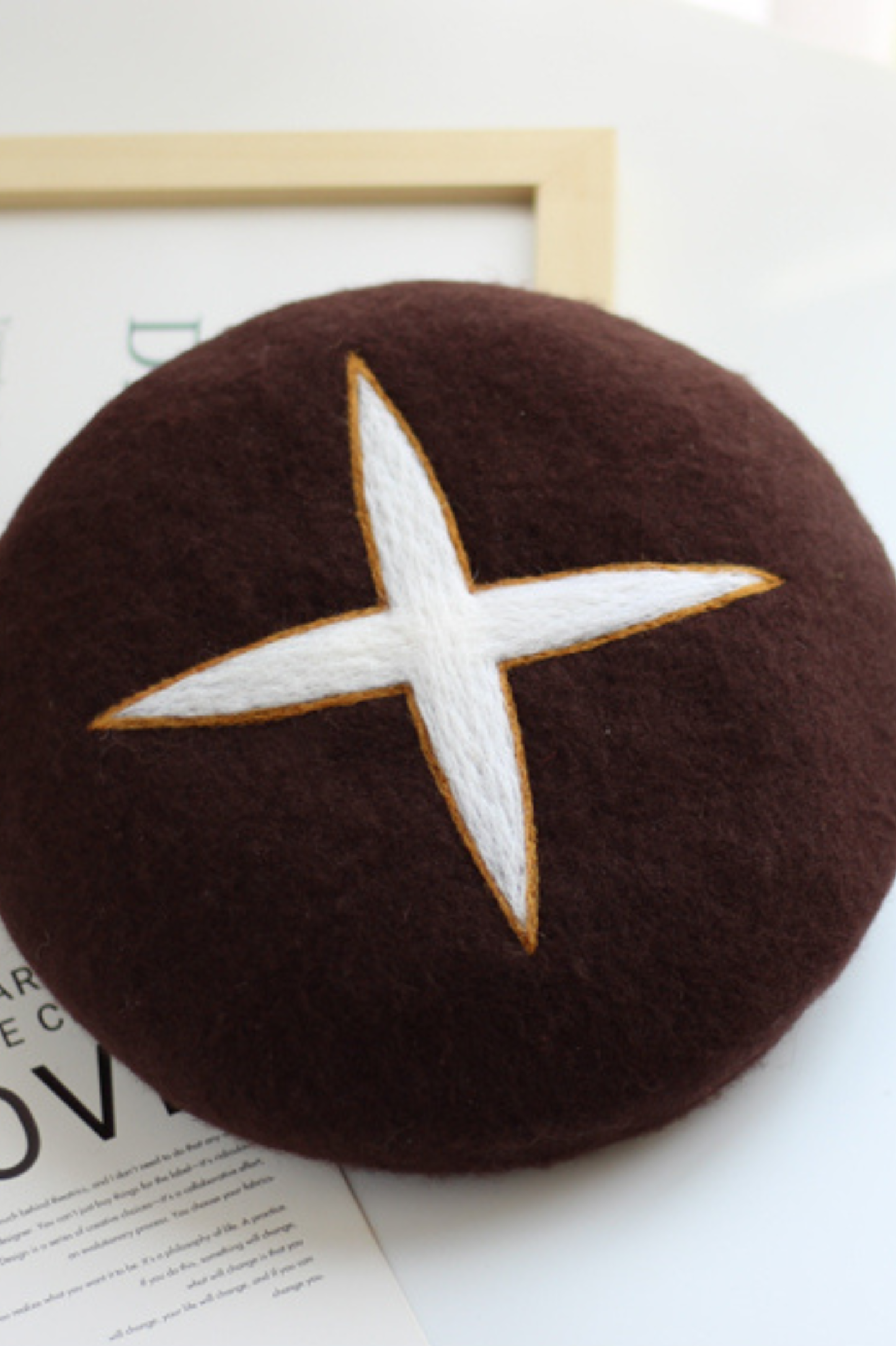 Felt Mushroom Beret