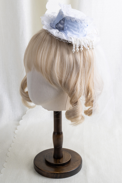 Lace Hat Lolita Clip