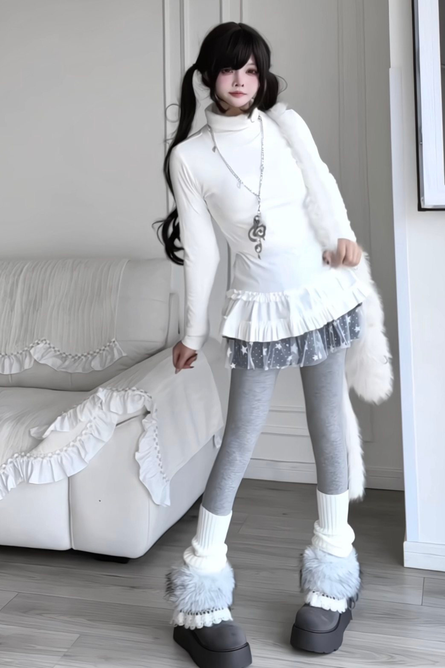 Ruffled Ballet Top